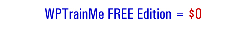 WPTrainMe FREE Edition