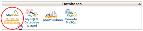 cPanel - Databases