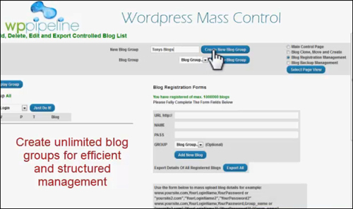 WP Pipeline - WordPress Mass Control