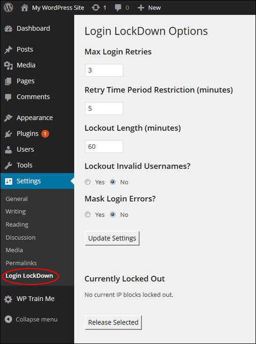 Login Lockdown - WordPress Security Plugin