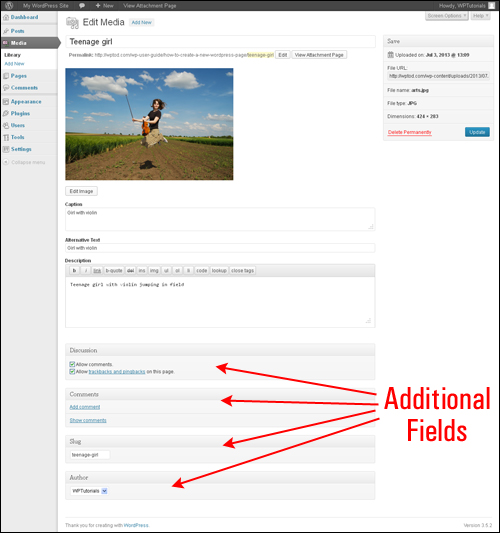 How To Edit Images In The WordPress Media Library