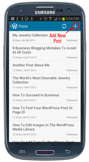 How To Post To WordPress Using Mobile Devices How To Post To WordPress Using Mobile Devices