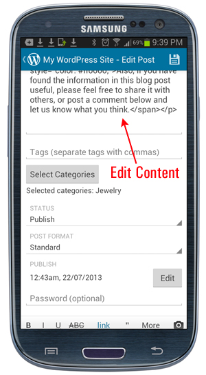 How To Post To WordPress Using Mobile Devices How To Post To WordPress Using Mobile Devices