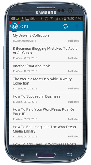 How To Post To WordPress Using Mobile Devices How To Post To WordPress Using Mobile Devices