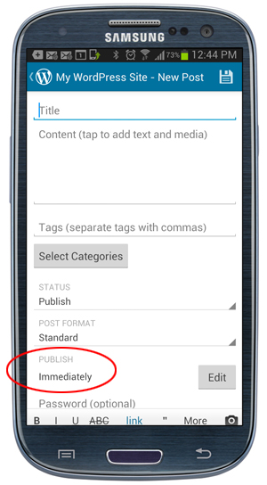 How To Post To WordPress Using Mobile Devices How To Post To WordPress Using Mobile Devices