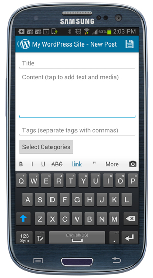 How To Post To WordPress Using Mobile Devices How To Post To WordPress Using Mobile Devices