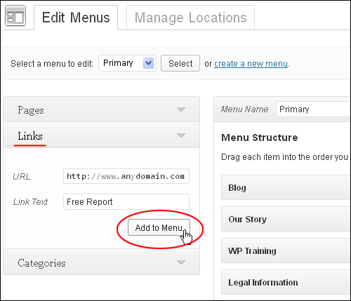 How To Use WordPress Custom Menus